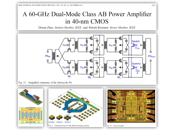 "mm-Wave & THz CMOS IC Design" - Prof. Patrick Reynaert (KU Leuven)